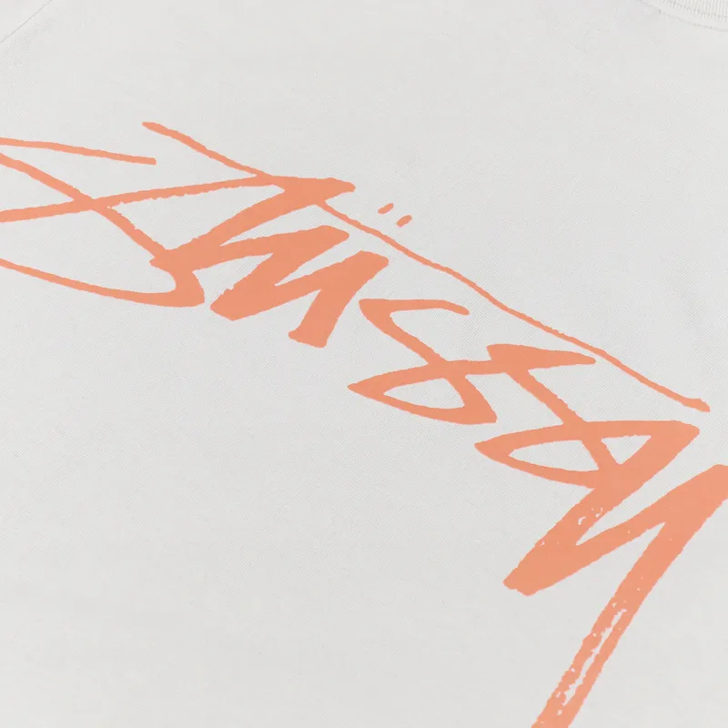 Stussy Surf Stock T Shirt Smoke-4