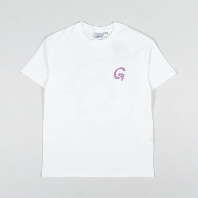 Gramicci Swirl T Shirt White-1