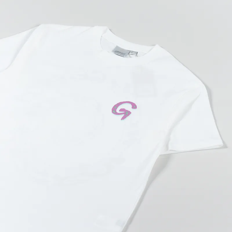 Gramicci Swirl T Shirt White-3