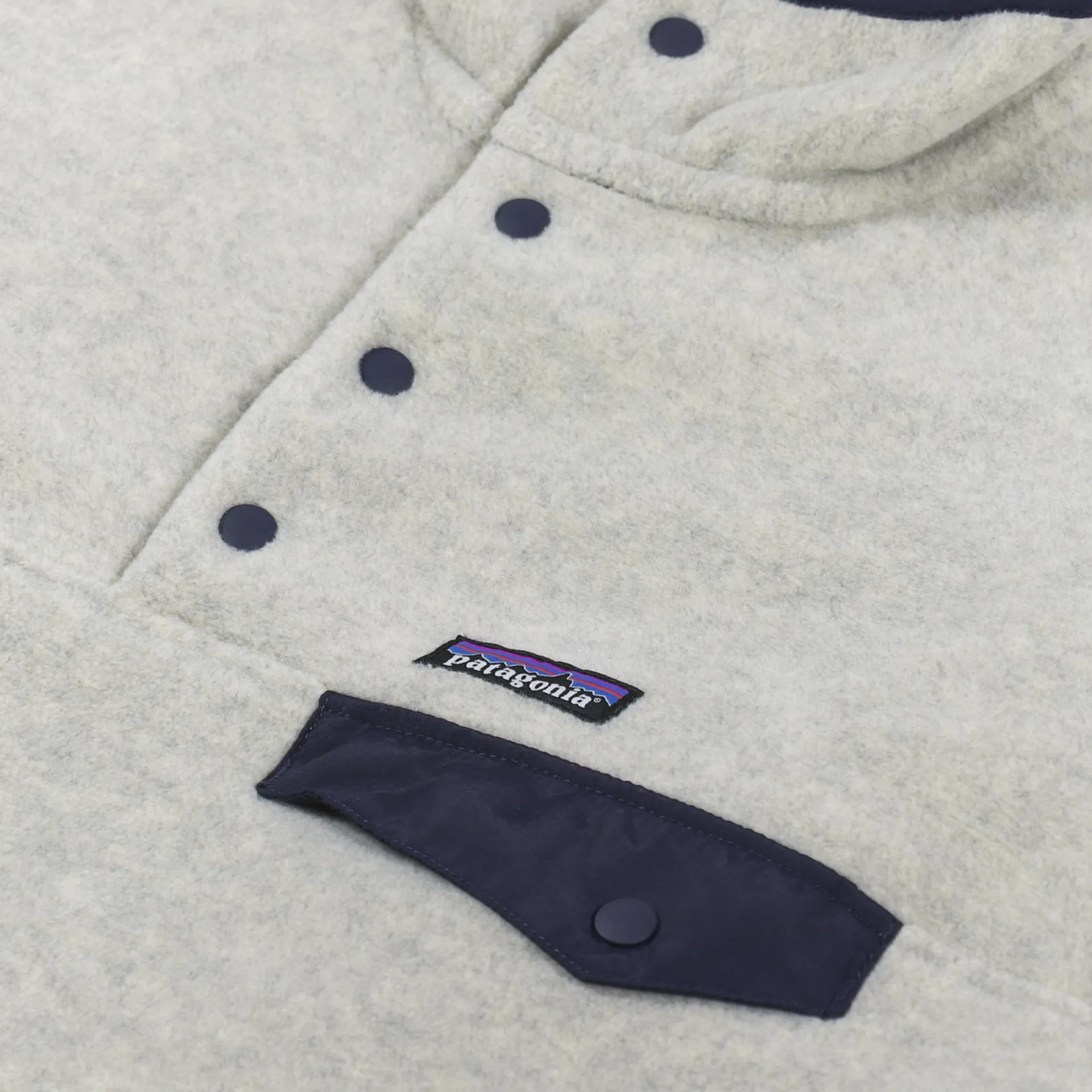 Patagonia Synchilla Snap-T Fleece Pullover Oatmeal Heather Grey