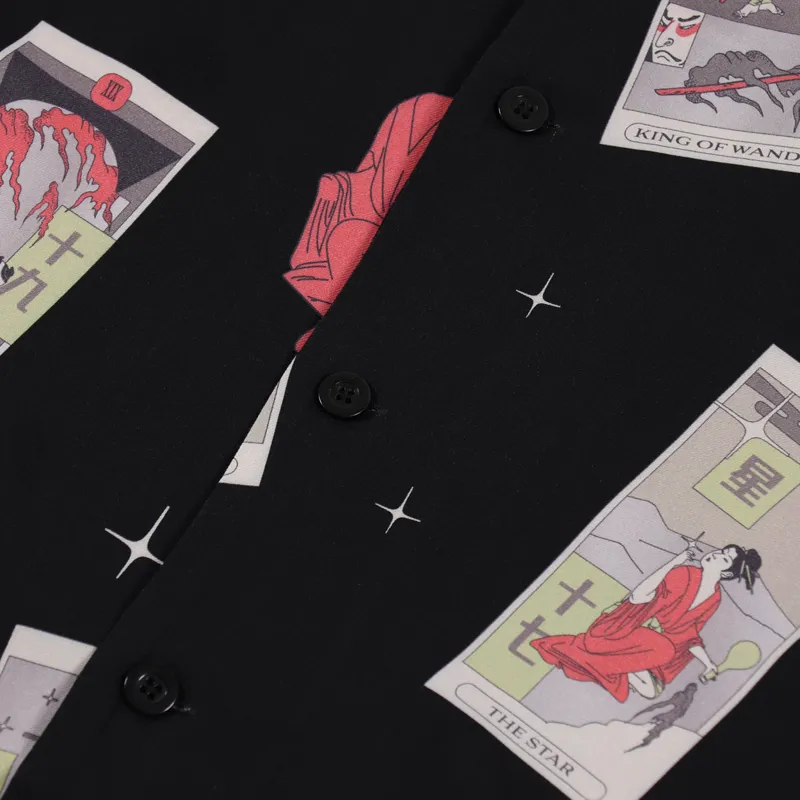 Edwin Tarot Deck Shirt Black-4