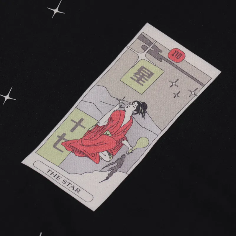 Edwin Tarot Deck Shirt Black-3