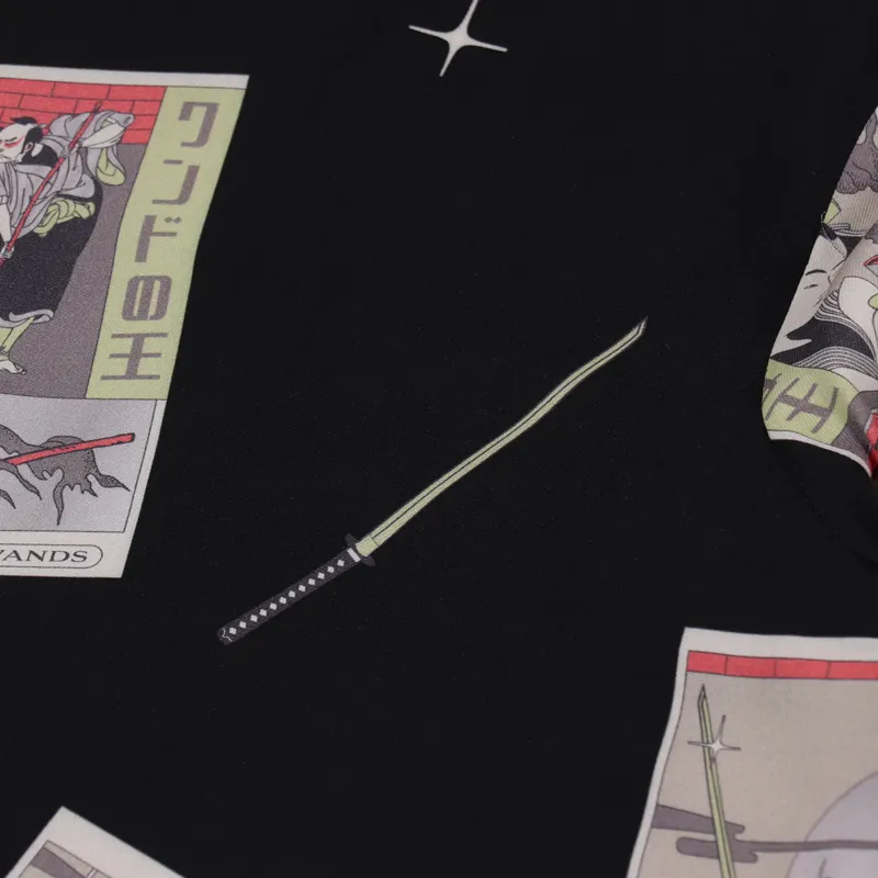 Edwin Tarot Deck Shirt Black-2