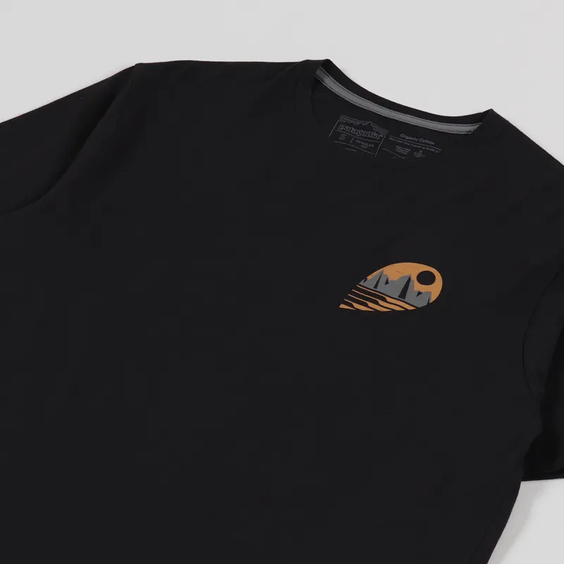 Patagonia Tube View Organic T Shirt Black-3