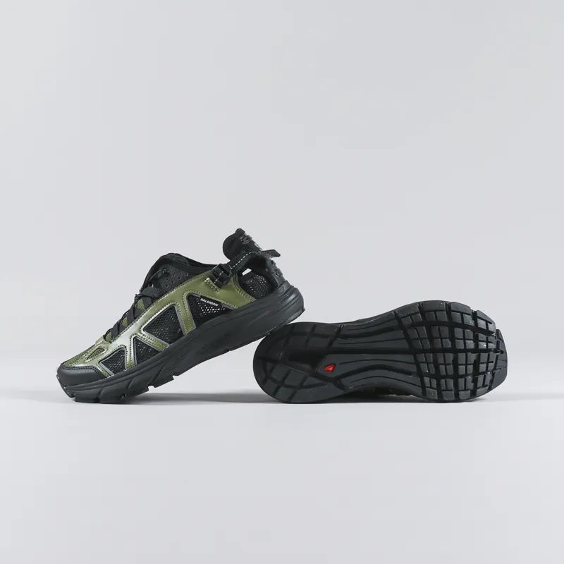 Gramicci X Salomon Techsonic Shoes Mayfly Black Monument-2