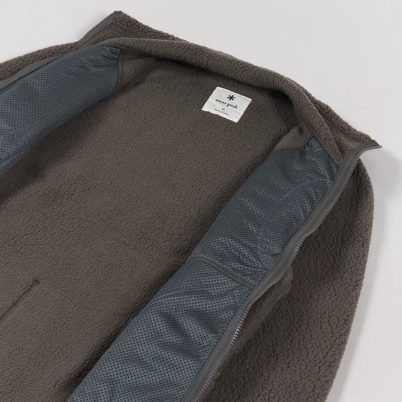 Snow Peak Thermal Boa Fleece Khaki-4