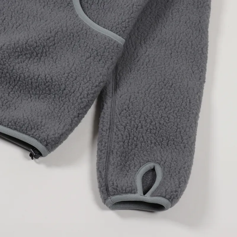 Snow Peak Thermal Boa Fleece Jacket Grey-6