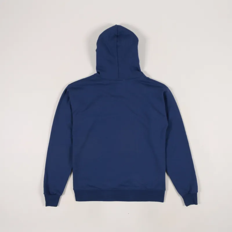 Thrasher Skateboard Magazine Fire Logo Hoodie Navy-1