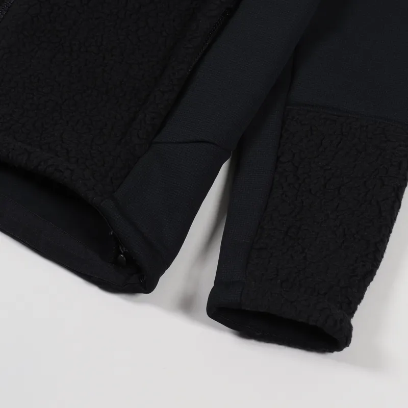 66 North Tindur Technical Shearling Jacket Black-7