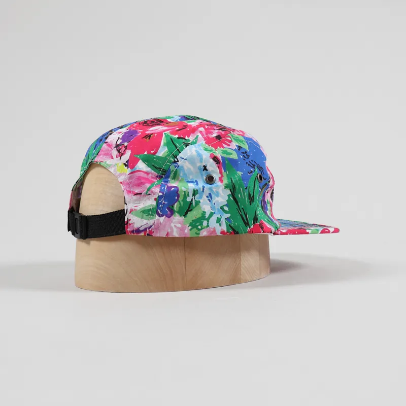 The Quiet Life Take A Break 5 Panel Camper Hat Floral-1