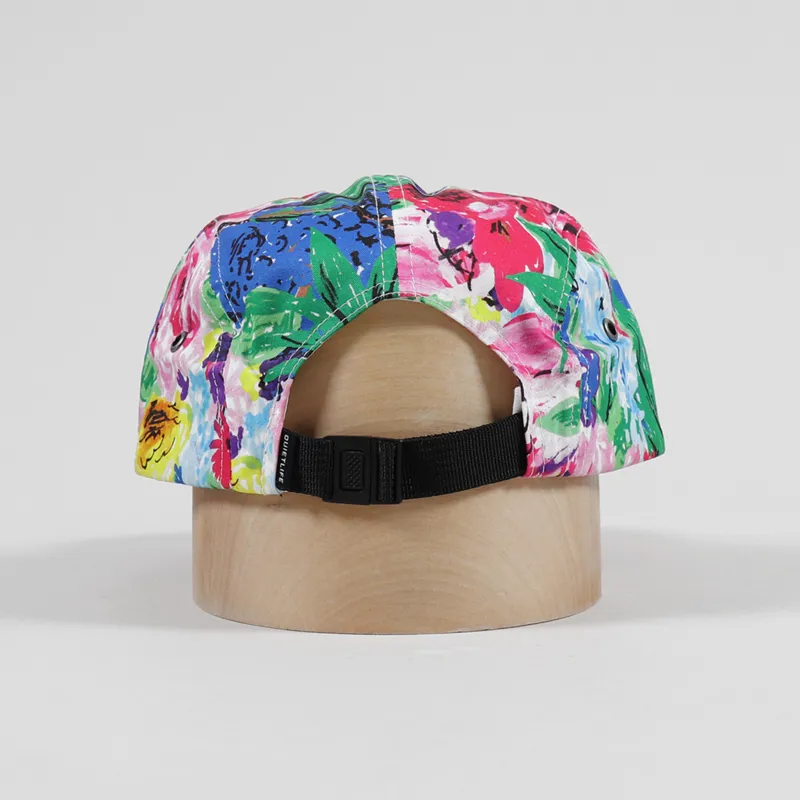 The Quiet Life Take A Break 5 Panel Camper Hat Floral-3