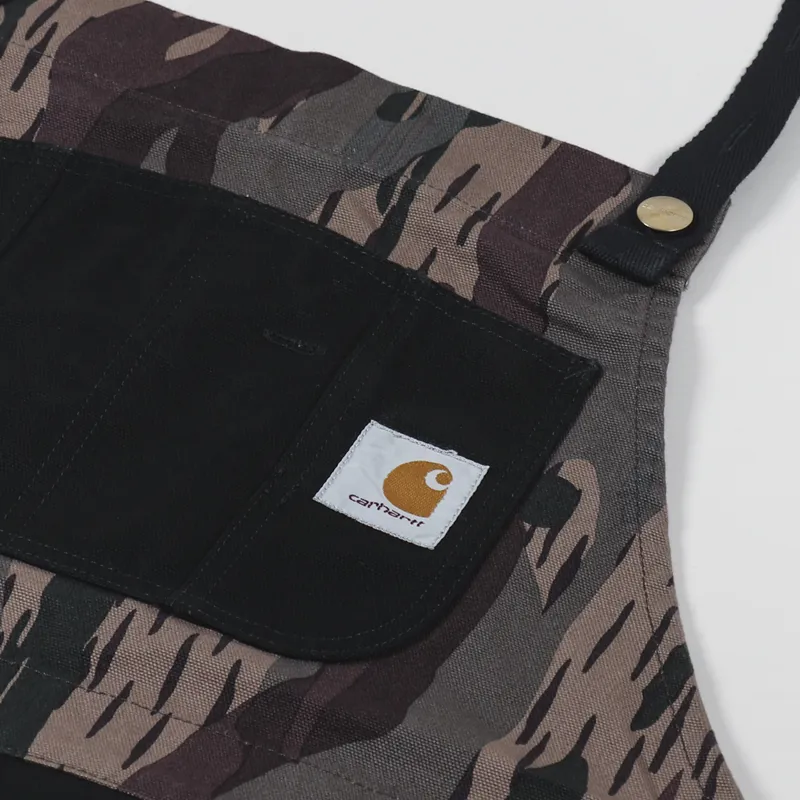 Carhartt WIP Tonare Bib Apron Camo Black-2