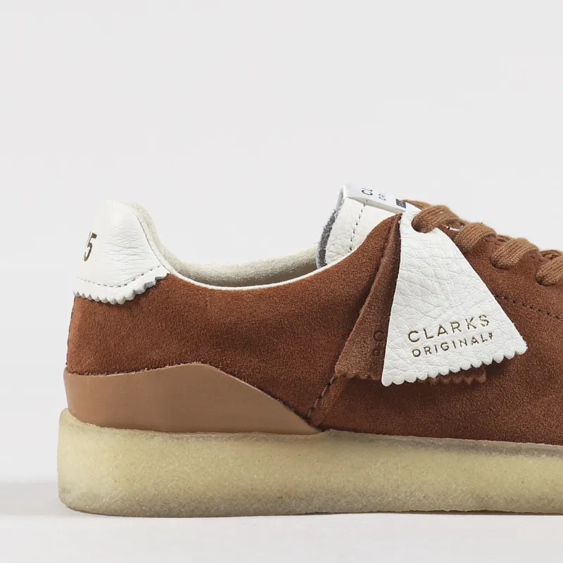 Clarks Originals Tormatch Shoes Dark Tan Suede-5
