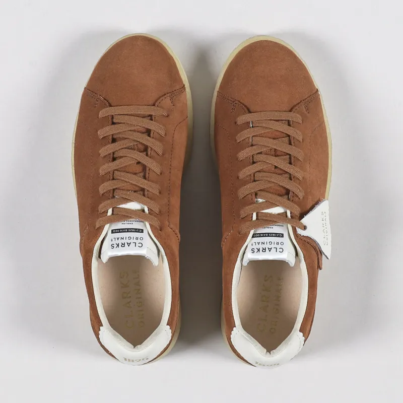Clarks Originals Tormatch Shoes Dark Tan Suede-3