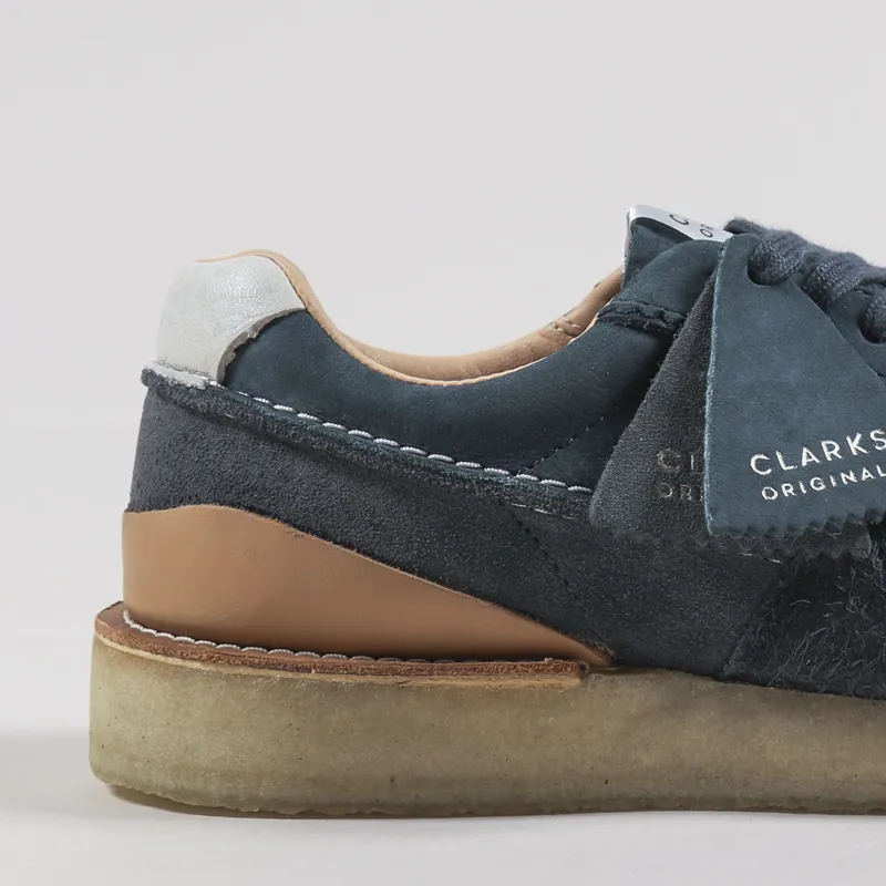 Clarks Originals Torrun Shoes Blue Combi-5