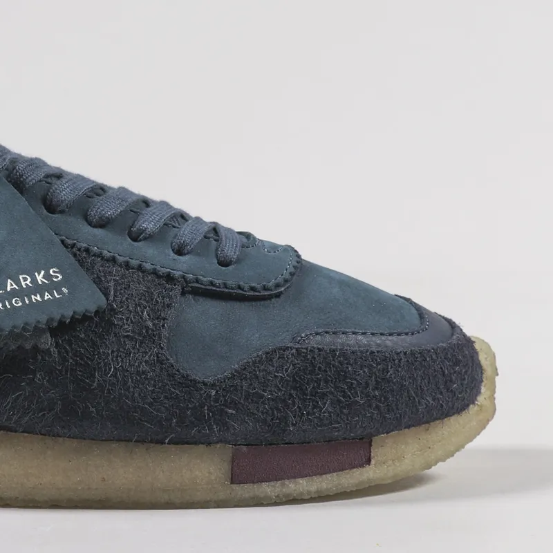 Clarks Originals Torrun Shoes Blue Combi-6