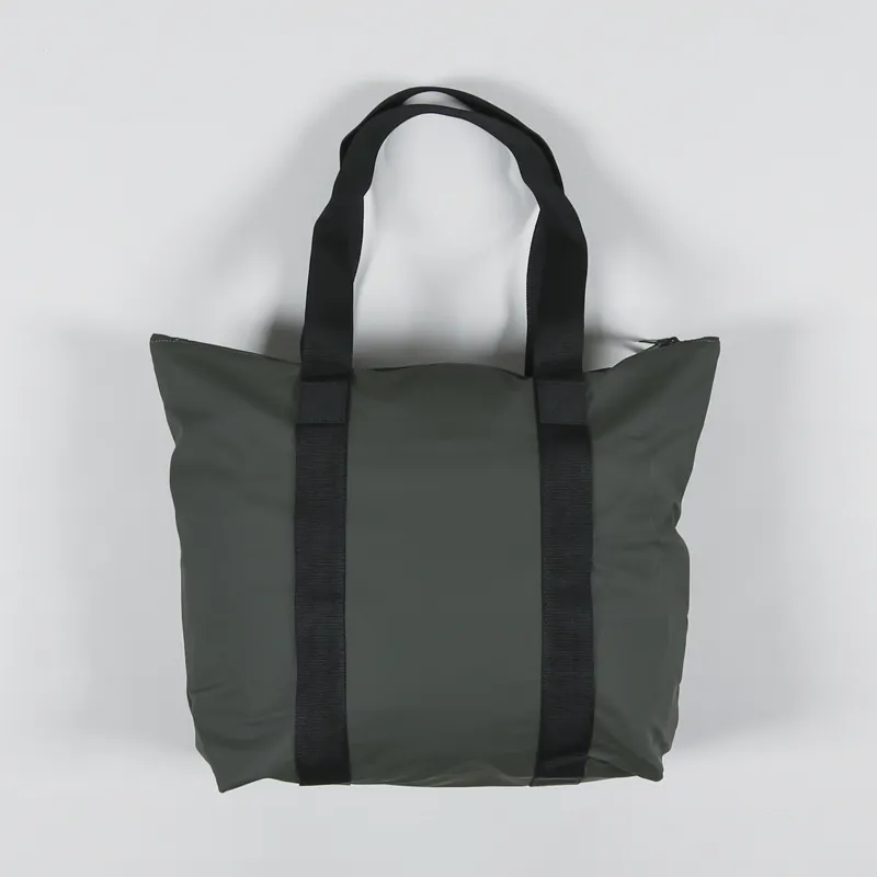 Rains Tote Bag Rush Green-1