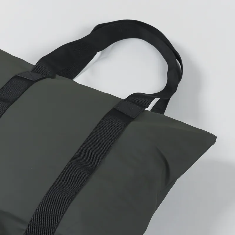 Rains Tote Bag Rush Green-3