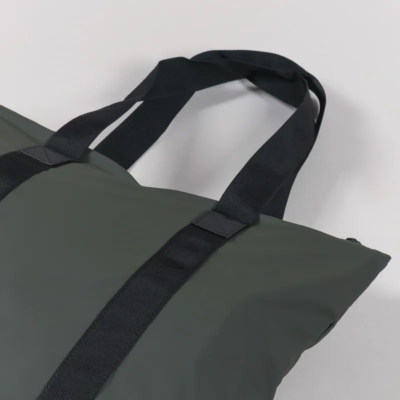 Rains Tote Bag Rush Green-2