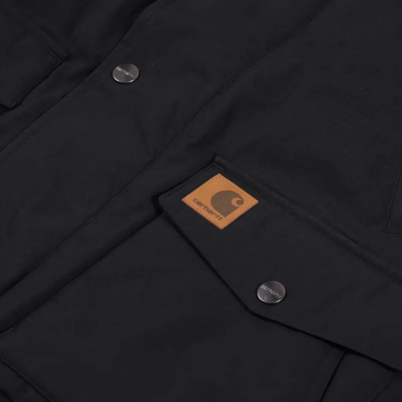 Carhartt WIP Trapper Jacket Black-6