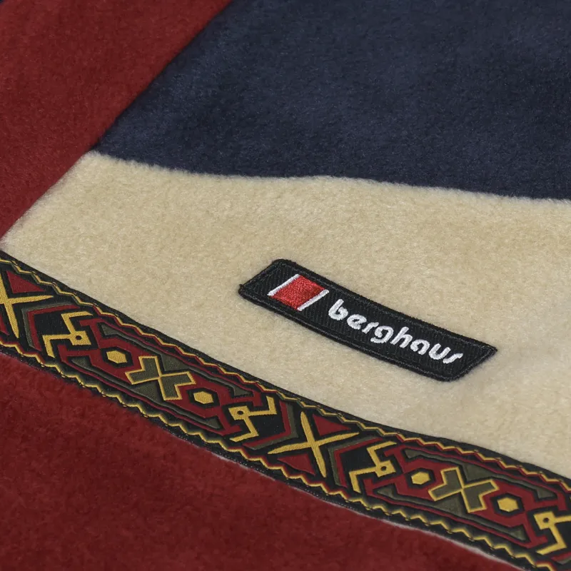 Berghaus Tramantana 91 Fleece Jacket Red Blue-2