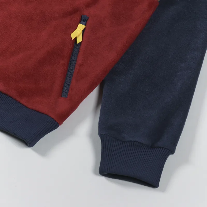 Berghaus Tramantana 91 Fleece Jacket Red Blue-3