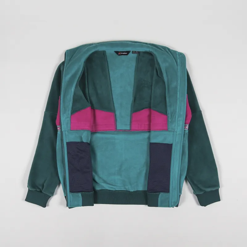 Berghaus Tramantana 91 Fleece Jacket Turquoise-4