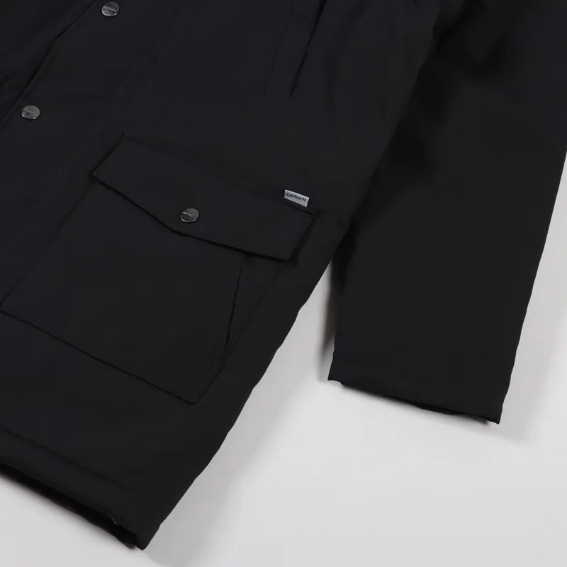 Carhartt WIP Tropper Parka Black-7