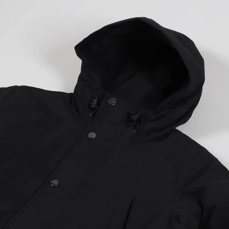 Carhartt WIP Tropper Parka Black-8