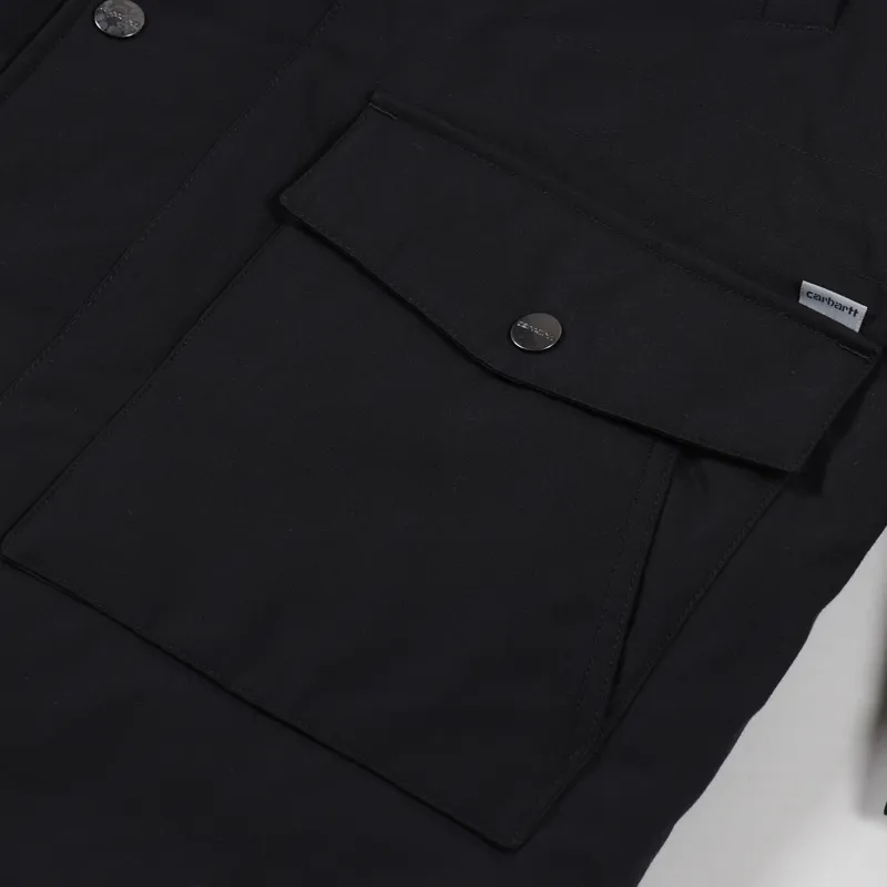 Carhartt WIP Tropper Parka Black-4