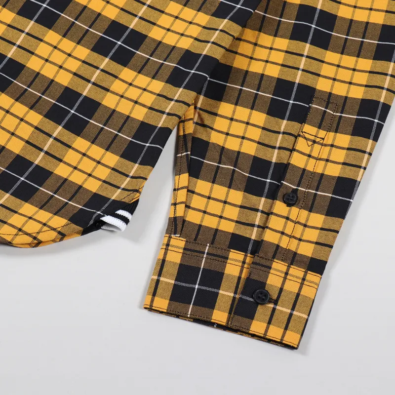 Fred Perry Tartan Oxford Shirt Amber-5