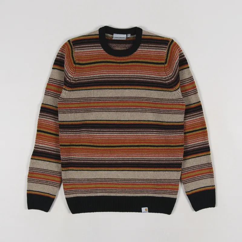 Carhartt WIP Tuscon Sweater Stripe Offroad