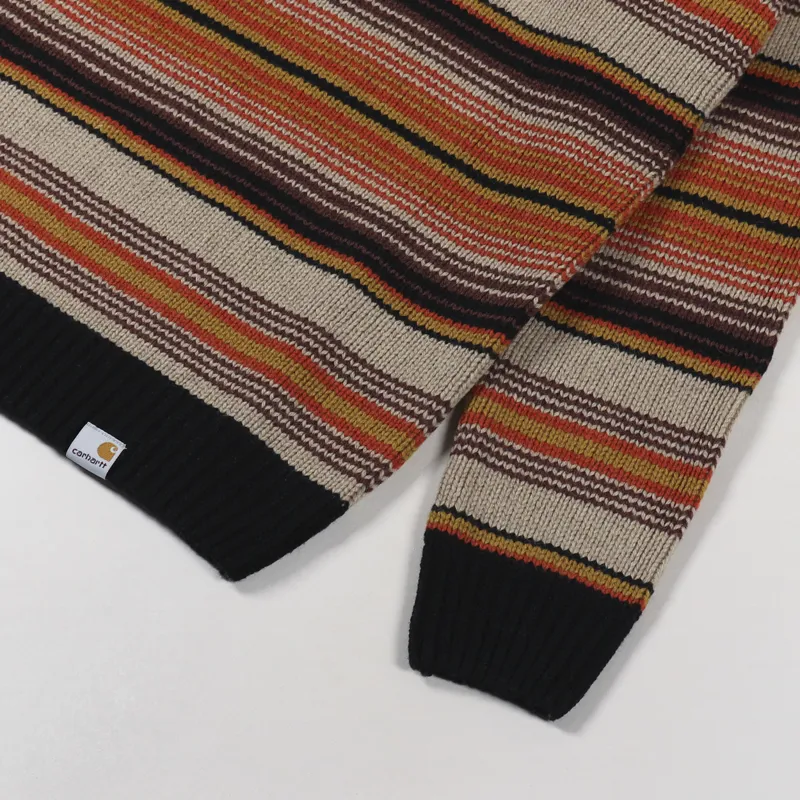 Carhartt WIP Tuscon Sweater Stripe Offroad-5
