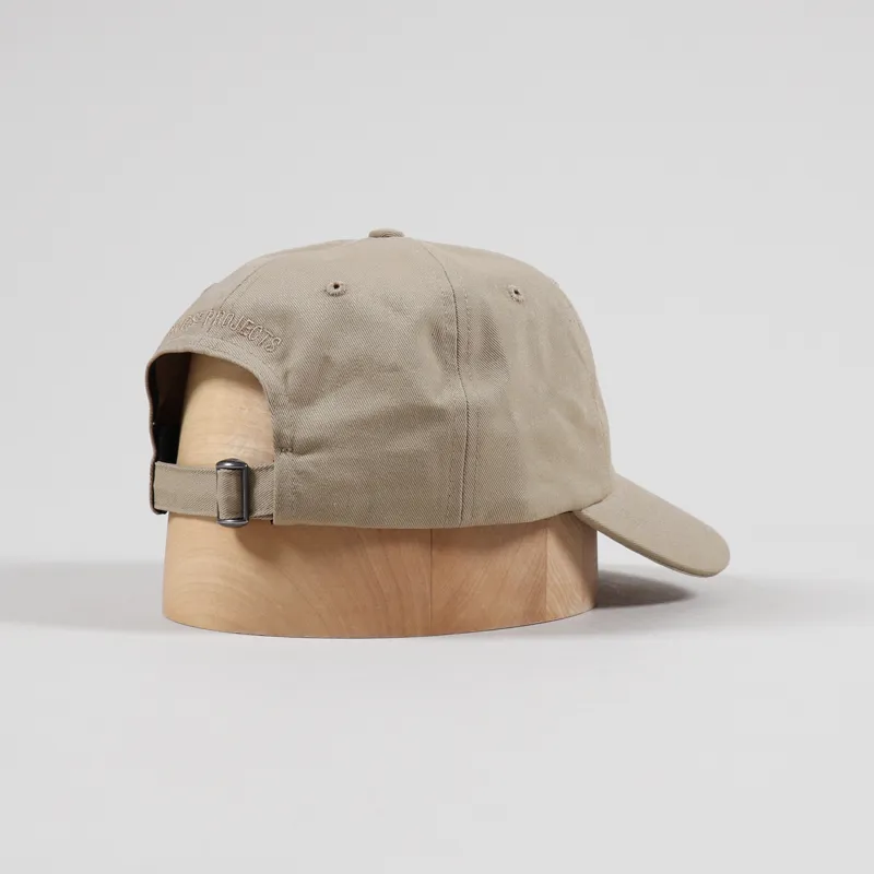 Norse Projects Twill Sports Cap Utility Khaki-1