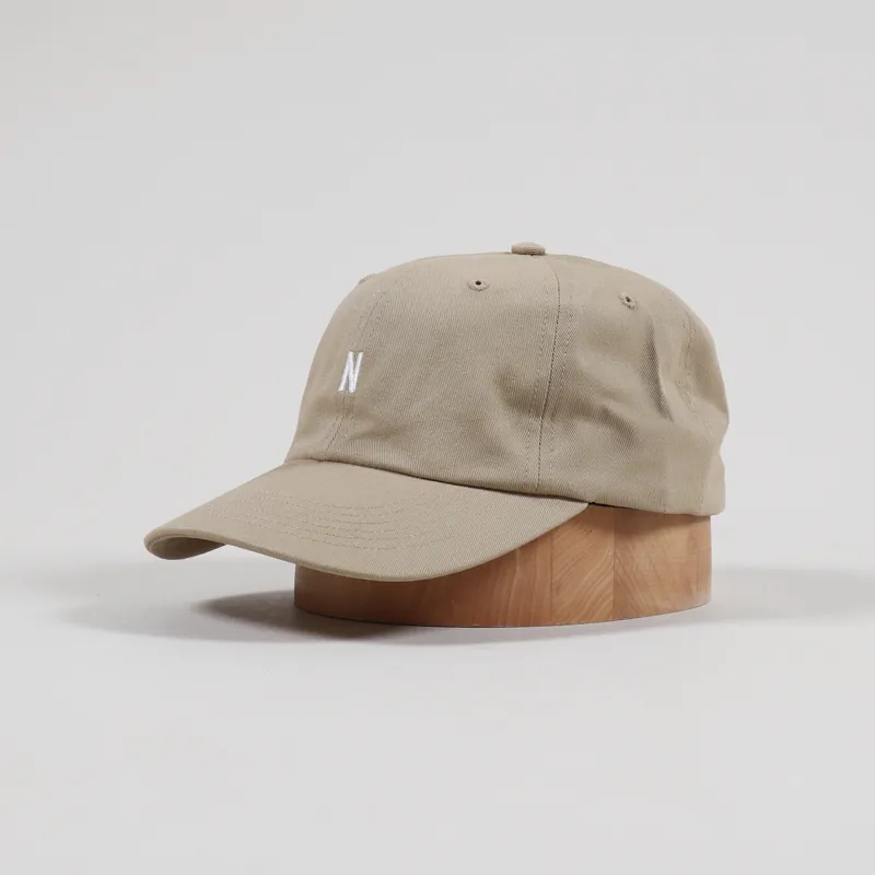 Norse Projects Twill Sports Cap Utility Khaki