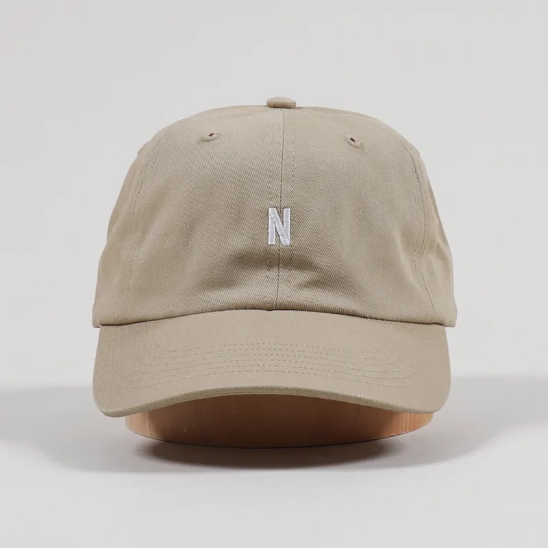Norse Projects Twill Sports Cap Utility Khaki-2
