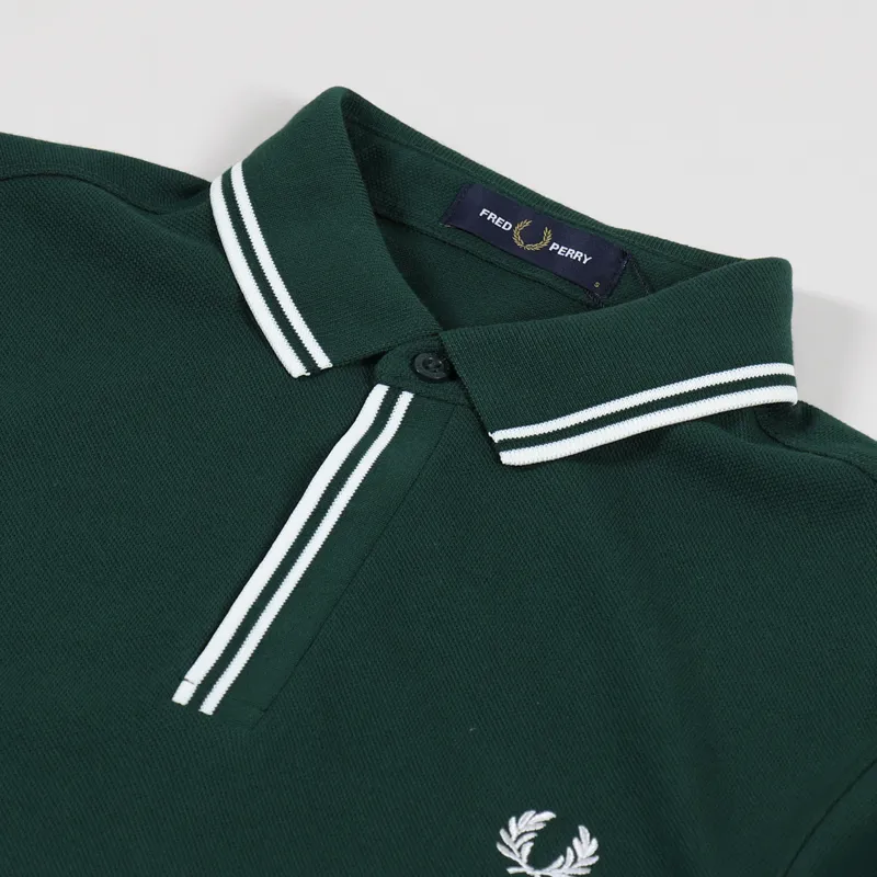 Fred Perry Tipped Placket Polo Shirt Ivy-2