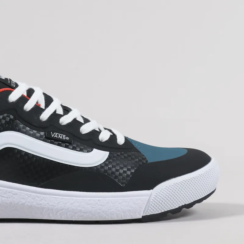 Vans UltraRange Exo Shoes Carbon Black Electric Orange-6