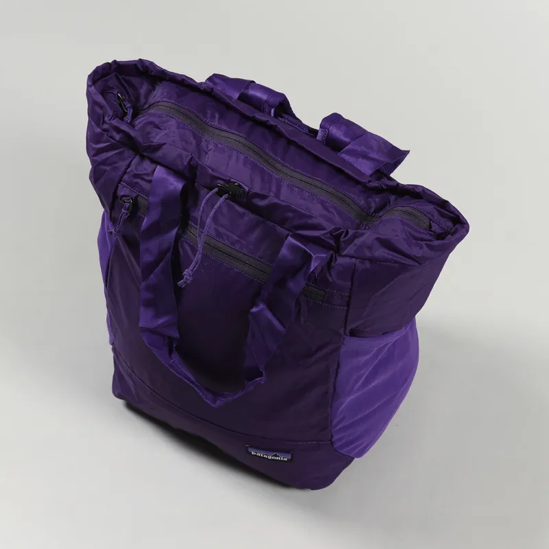 Patagonia Ultralight Black Hole Tote Pack 27L Purple-10