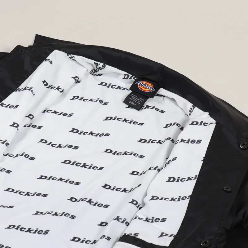 Dickies US Coach Jacket Black-4