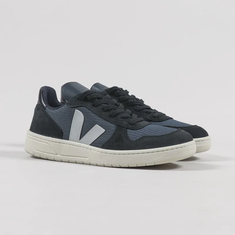 Veja V-10 Ripstop Shoes Nautico Oxford Grey Black