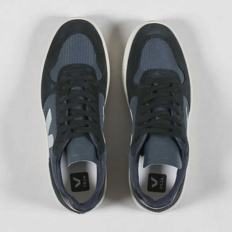 Veja V-10 Ripstop Shoes Nautico Oxford Grey Black-3