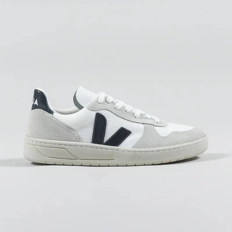 Veja V-10 B-Mesh Shoes White Nautico-4