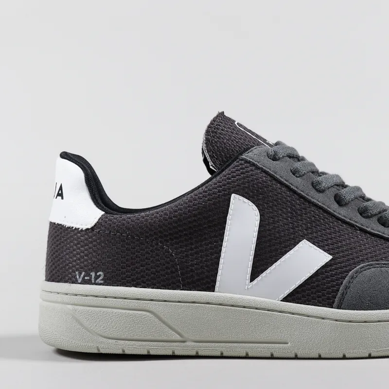 Veja V-12 B-Mesh Shoes Grafite White-5