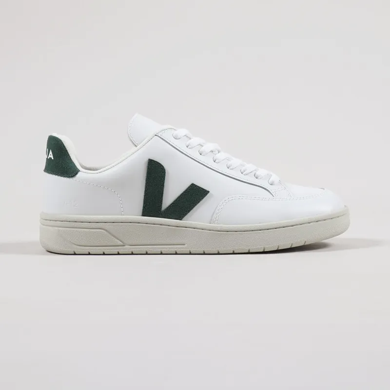Veja V-12 Leather Shoes Extra White Cyprus-4