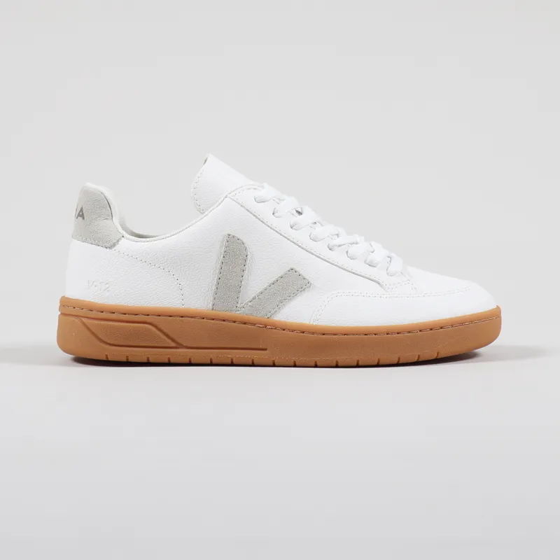 Veja V-12 Easy Shoes Extra White Natural Gum Sole-4