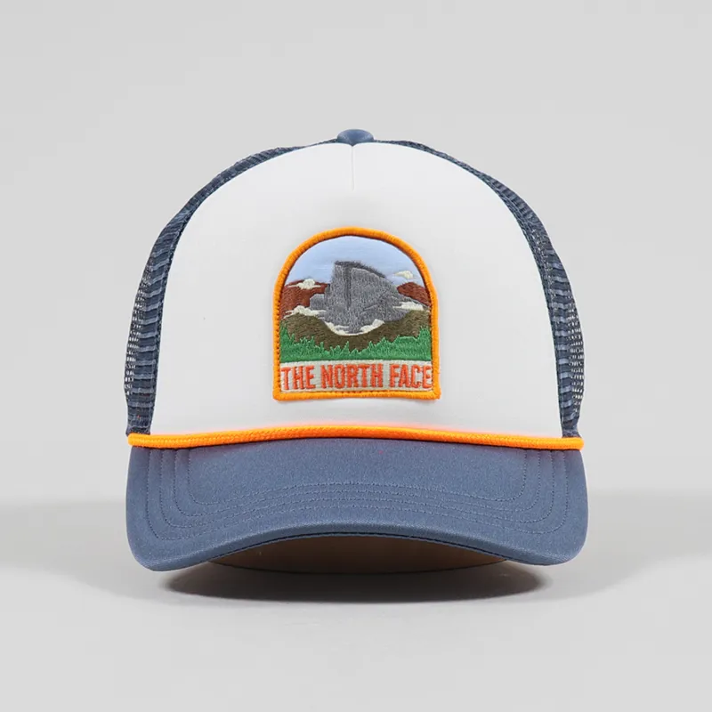 The North Face Valley Trucker Hat Vintage Indigo Vintage White-2
