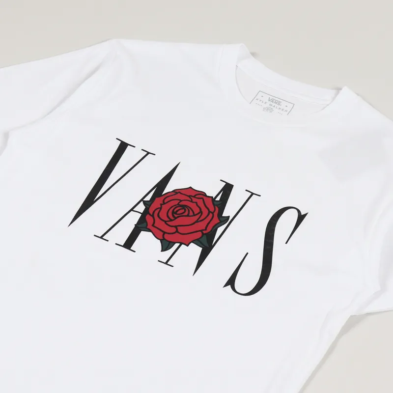 Vans Kyle Walker Classic Rose T Shirt White-1