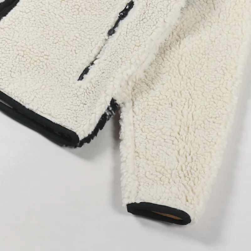 Stussy Venus Jacquard Sherpa Jacket Natural-10