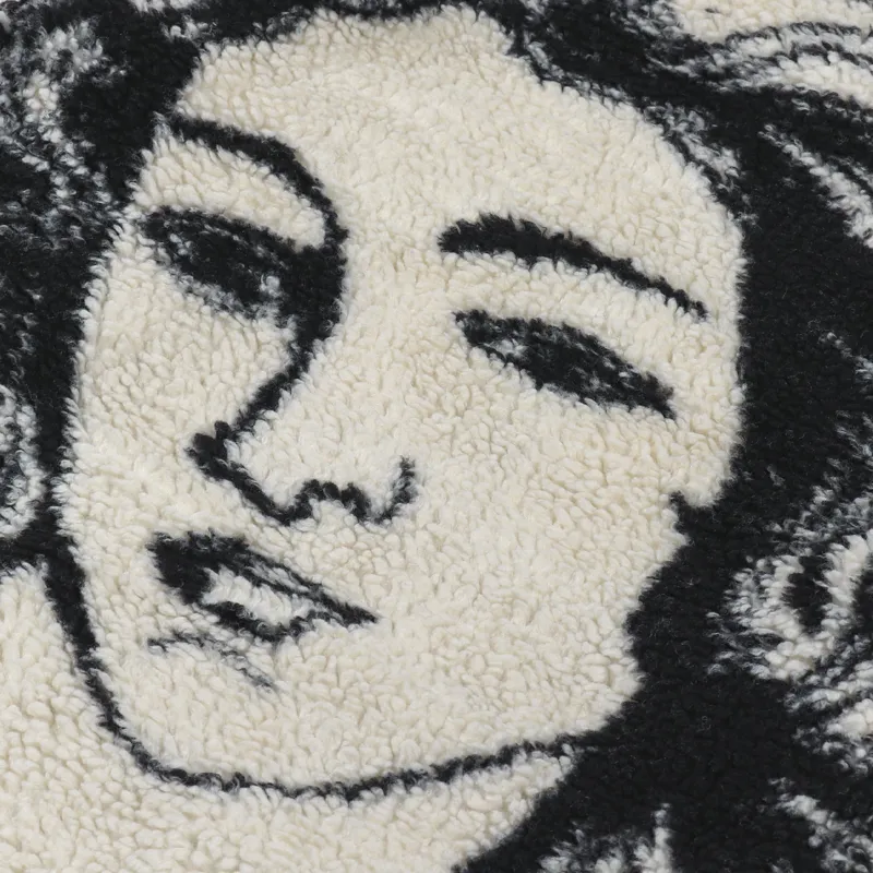 Stussy Venus Jacquard Sherpa Jacket Natural-8